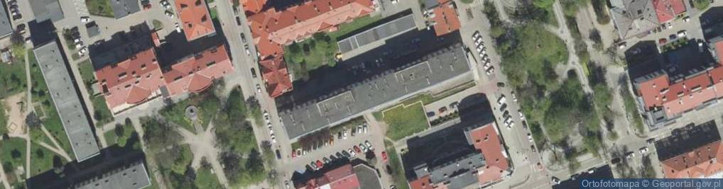 Zdjęcie satelitarne Handel Obwoźny Bałkowska Bożena