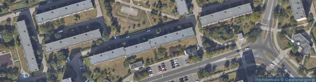 Zdjęcie satelitarne Handel Obwoźny Bas Lech