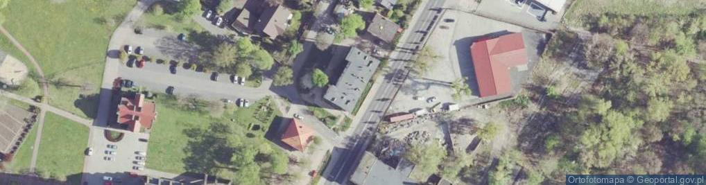 Zdjęcie satelitarne Handel Obwoźny Celina Celina Szydełko
