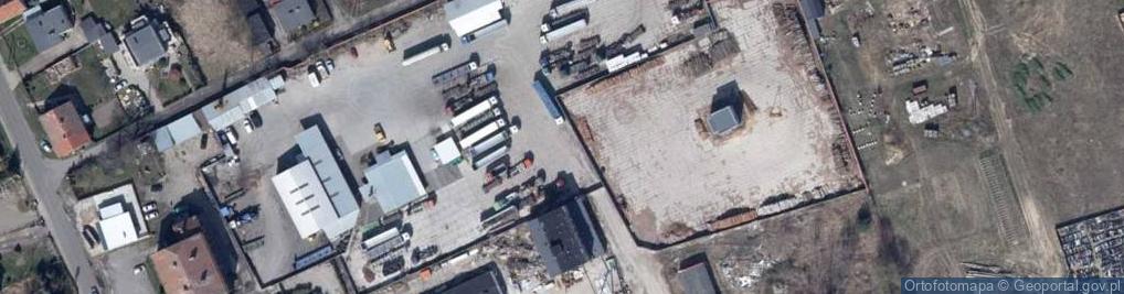 Zdjęcie satelitarne Handel Obwoźny Eksport Import