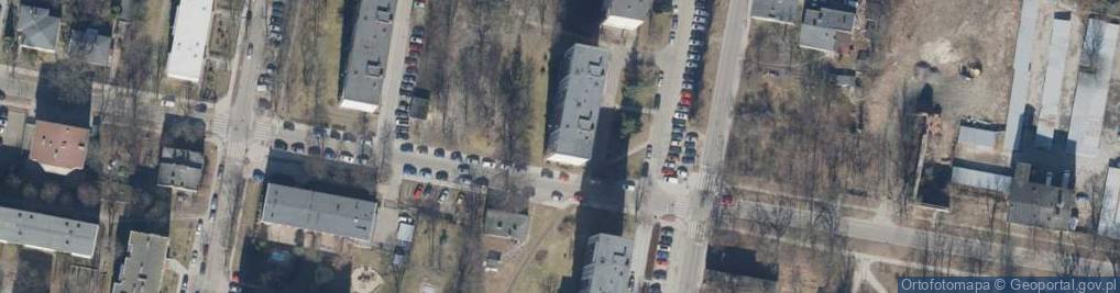 Zdjęcie satelitarne Handel Obwoźny Export Import Wojdak Barbara Frezewitte Bolesław