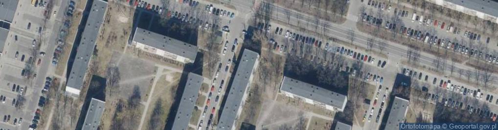 Zdjęcie satelitarne Handel Obwoźny Hurt Detal Przemysłowe i Spożywcze