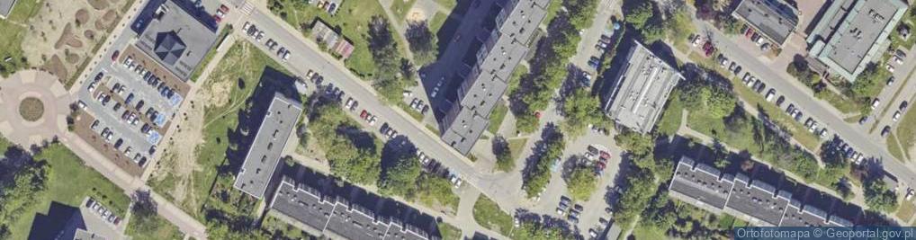 Zdjęcie satelitarne Handel Obwoźny Hurtowy Dystrybucja