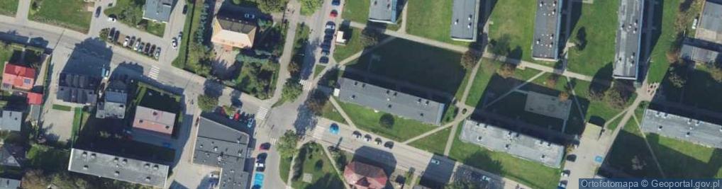 Zdjęcie satelitarne Handel Obwoźny Hurtowy i Detaliczny Eksport Import