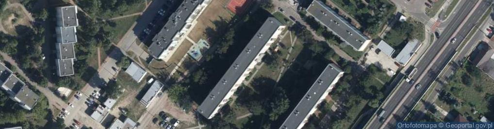 Zdjęcie satelitarne Handel Obwoźny Kwiaty Wiązanki Wieńce