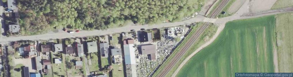 Zdjęcie satelitarne Handel Obwoźny Leszno