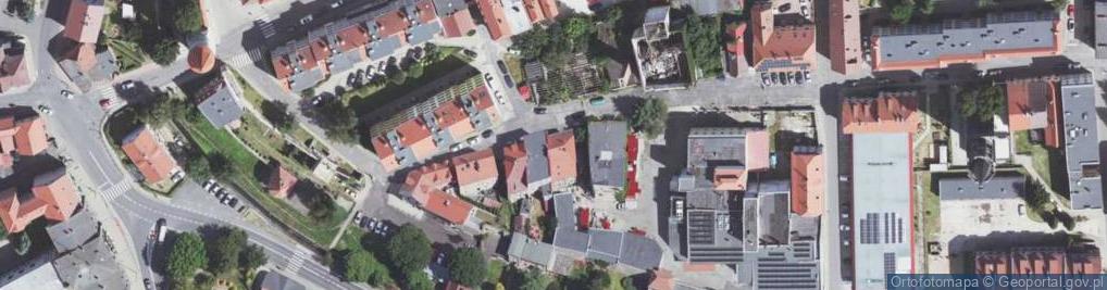 Zdjęcie satelitarne Handel Obwoźny Lwówek Śląski