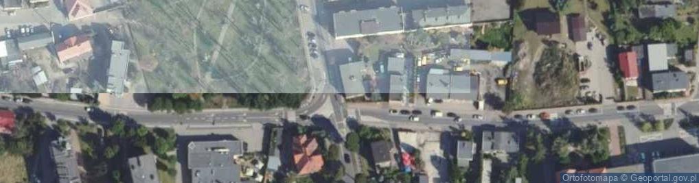 Zdjęcie satelitarne Handel Obwoźny Mankiewicz