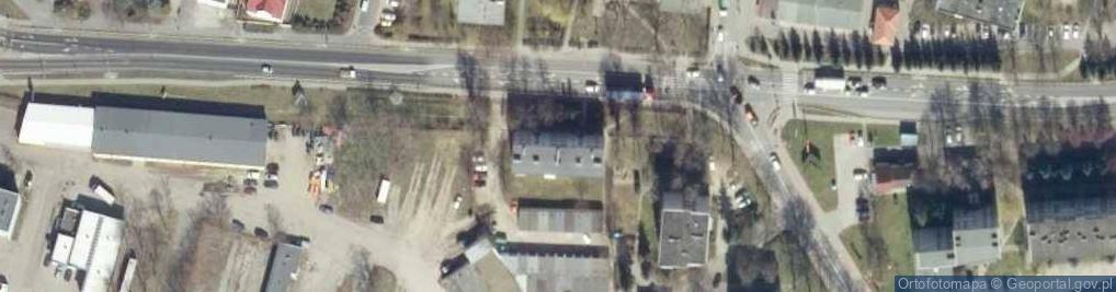 Zdjęcie satelitarne Handel Obwoźny Mietex
