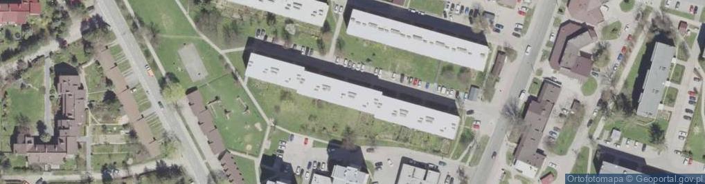 Zdjęcie satelitarne Handel Obwoźny Odzieżą Skórzaną
