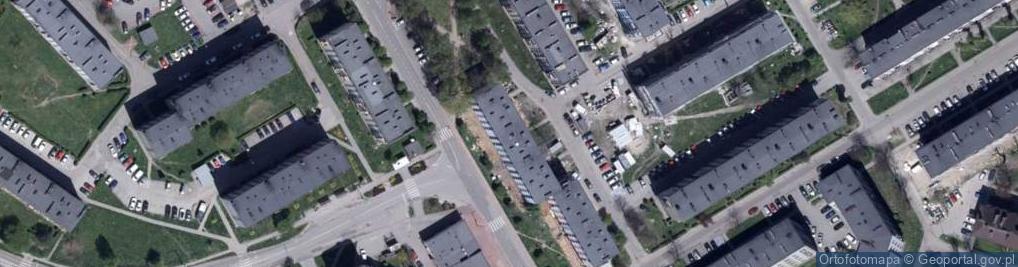 Zdjęcie satelitarne Handel Obwoźny Odzieżą Używaną