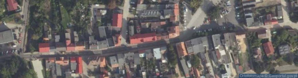 Zdjęcie satelitarne Handel Obwoźny Osieczna
