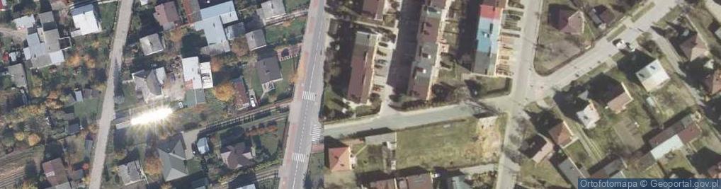Zdjęcie satelitarne Handel Obwoźny Piotrowska Irena