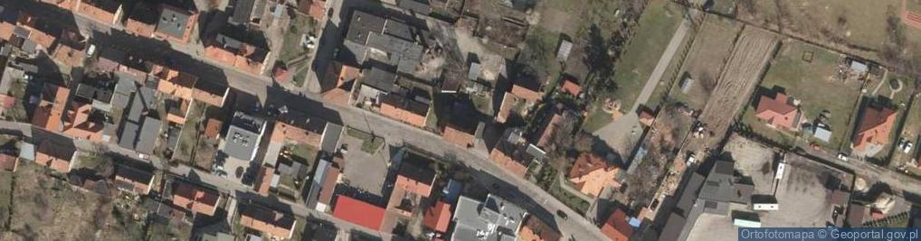 Zdjęcie satelitarne Handel Obwozny Przemków
