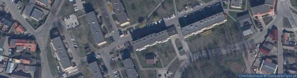 Zdjęcie satelitarne Handel Obwoźny Rawicz