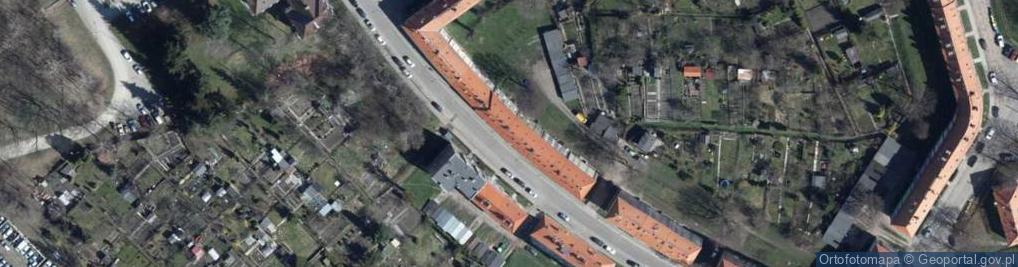 Zdjęcie satelitarne Handel Obwoźny Ślęczka Danuta Maria