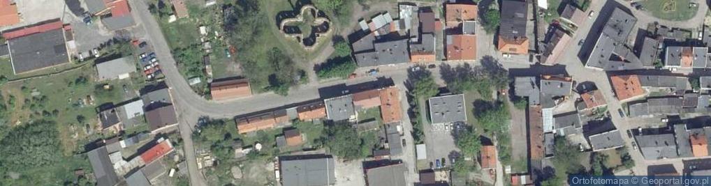 Zdjęcie satelitarne Handel Obwoźny Sprzedaż Hurtowa Art Spoż i Przem