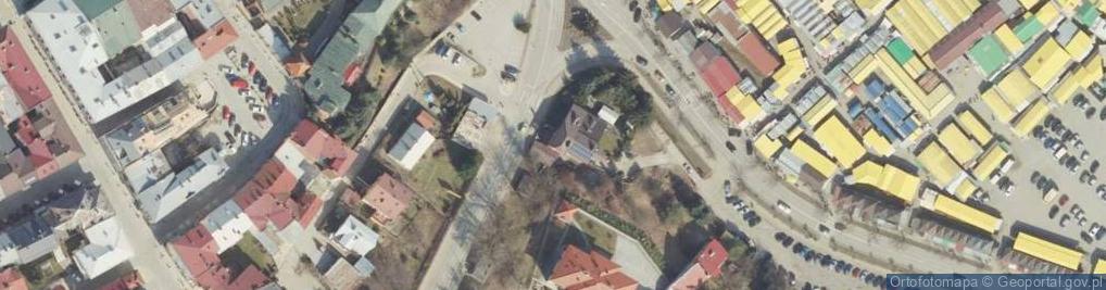 Zdjęcie satelitarne Handel Obwoźny Stacjonarny Oraz Przewóz Taxi