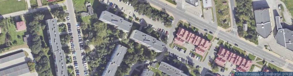 Zdjęcie satelitarne Handel Obwoźny Warzywa Owoce