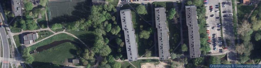 Zdjęcie satelitarne Handel Obwoźny Wypożyczalnia Kaset