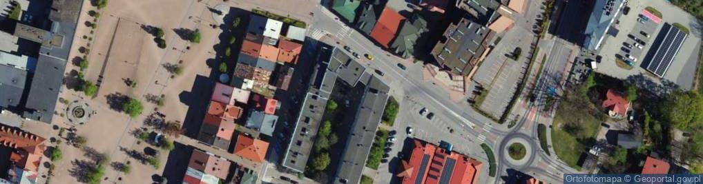 Zdjęcie satelitarne Handel Obwoźny Zięba Józef