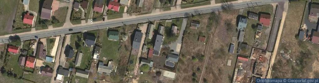 Zdjęcie satelitarne Handel Obwoźny Ziemią Nawozem Torfem Korą