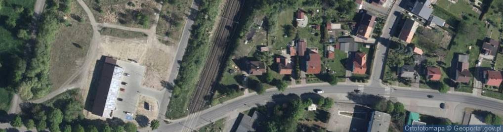 Zdjęcie satelitarne Handel Obwoźny