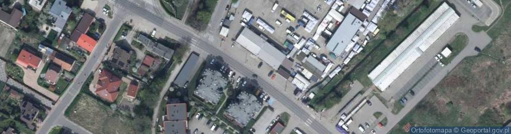 Zdjęcie satelitarne Handel Obwoźny