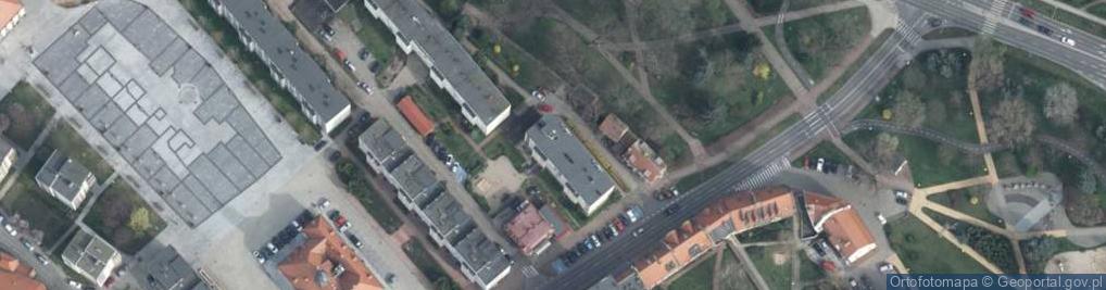 Zdjęcie satelitarne Handel Obwoźny