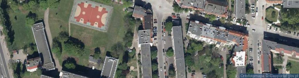 Zdjęcie satelitarne Handel Obwoźny