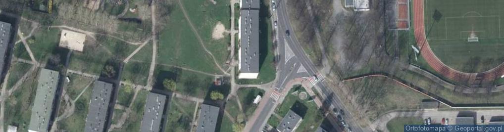 Zdjęcie satelitarne Handel Obwożny