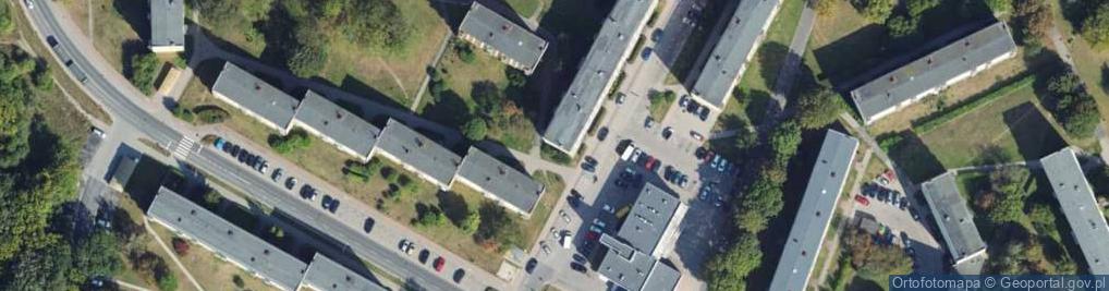 Zdjęcie satelitarne Handel Obwoźny