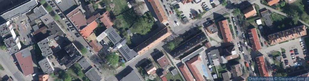 Zdjęcie satelitarne Handel Obwoźny