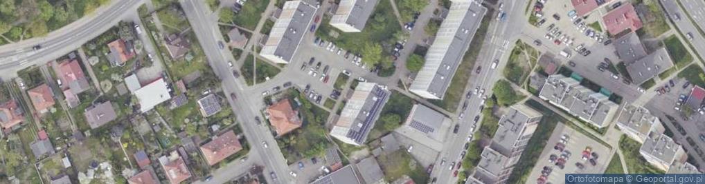 Zdjęcie satelitarne Handel Obwoźny