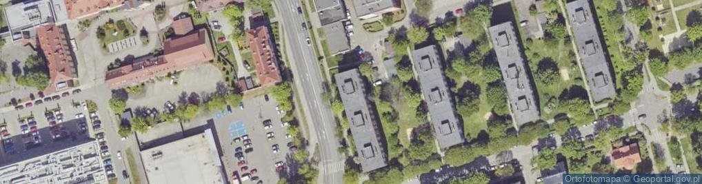Zdjęcie satelitarne Handel Obwoźny