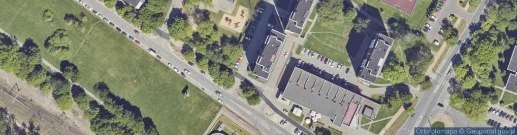 Zdjęcie satelitarne Handel Obwoźny