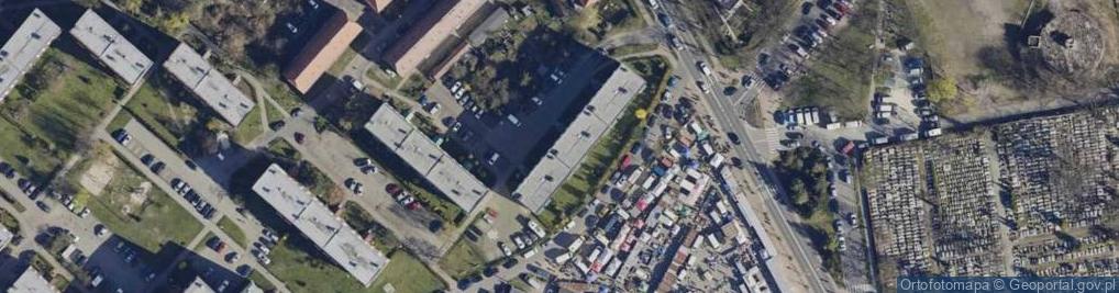 Zdjęcie satelitarne Handel Obwoźny