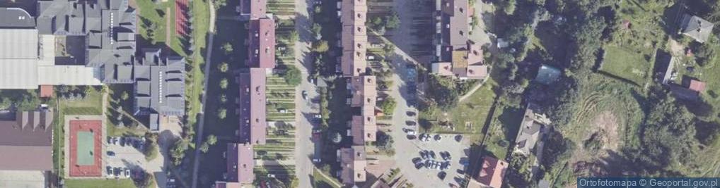 Zdjęcie satelitarne Handel Obwoźny