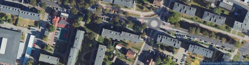 Zdjęcie satelitarne Handel Obwoźny