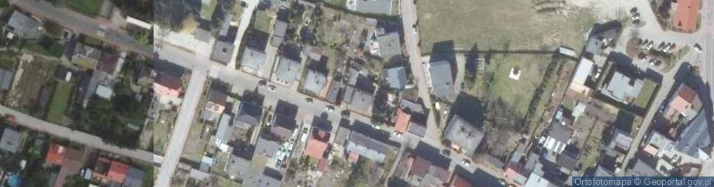 Zdjęcie satelitarne Handel Odzieżą Używaną Grodzisk Wielkopolski