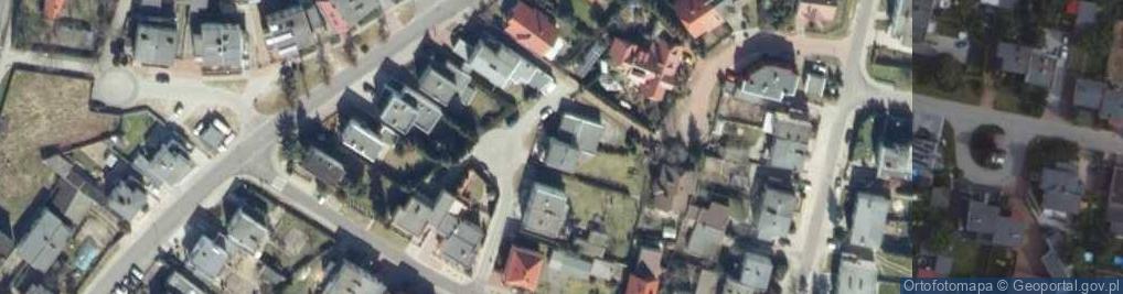 Zdjęcie satelitarne Handel Odzieżą Używaną Wolsztyn
