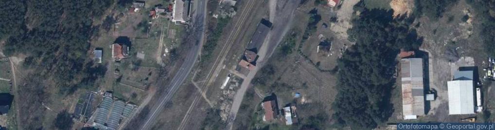 Zdjęcie satelitarne Handel Odzieżą Używaną