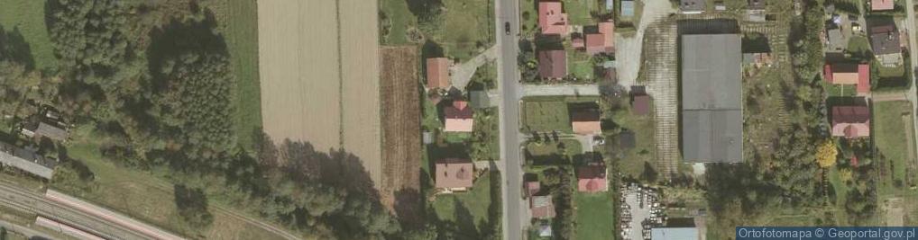 Zdjęcie satelitarne Handel Odzieżą Używaną