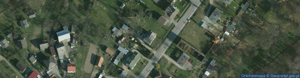 Zdjęcie satelitarne Handel Odzieżą Używaną