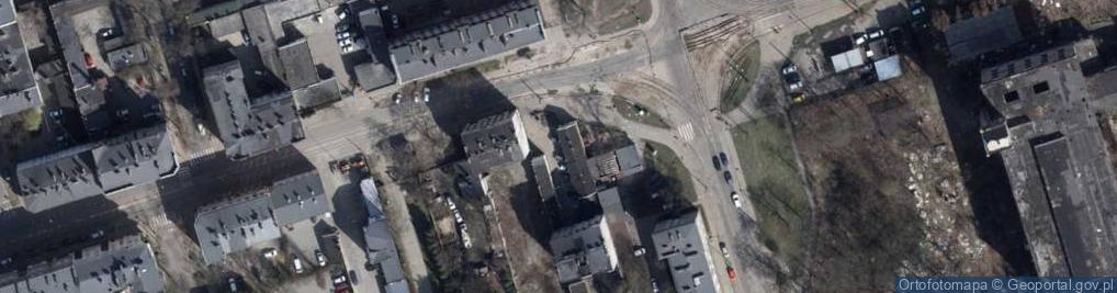 Zdjęcie satelitarne Handel Odzieżą Wiesława Kudra