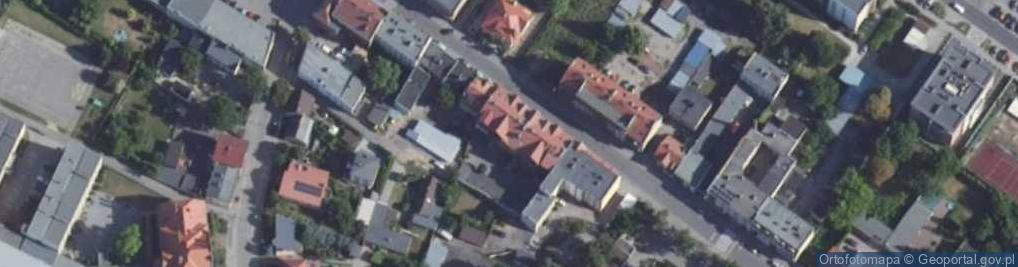 Zdjęcie satelitarne Handel Odzieżą Wnukowska