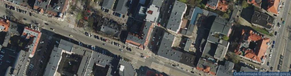 Zdjęcie satelitarne Handel Odzieżą
