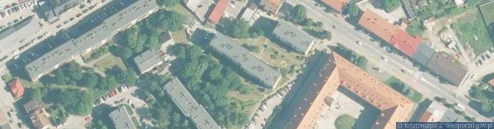 Zdjęcie satelitarne Handel Odzieży Używanej Zagranicznej