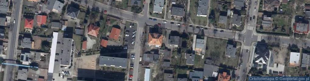 Zdjęcie satelitarne Handel Okrężny Art Przem Poch Kraj i Zagr Import