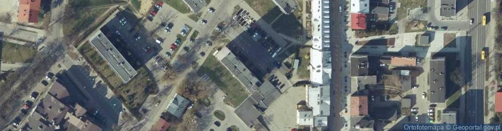 Zdjęcie satelitarne Handel Okrężny Art Przemyłowymi Sienkiewicz Tamara